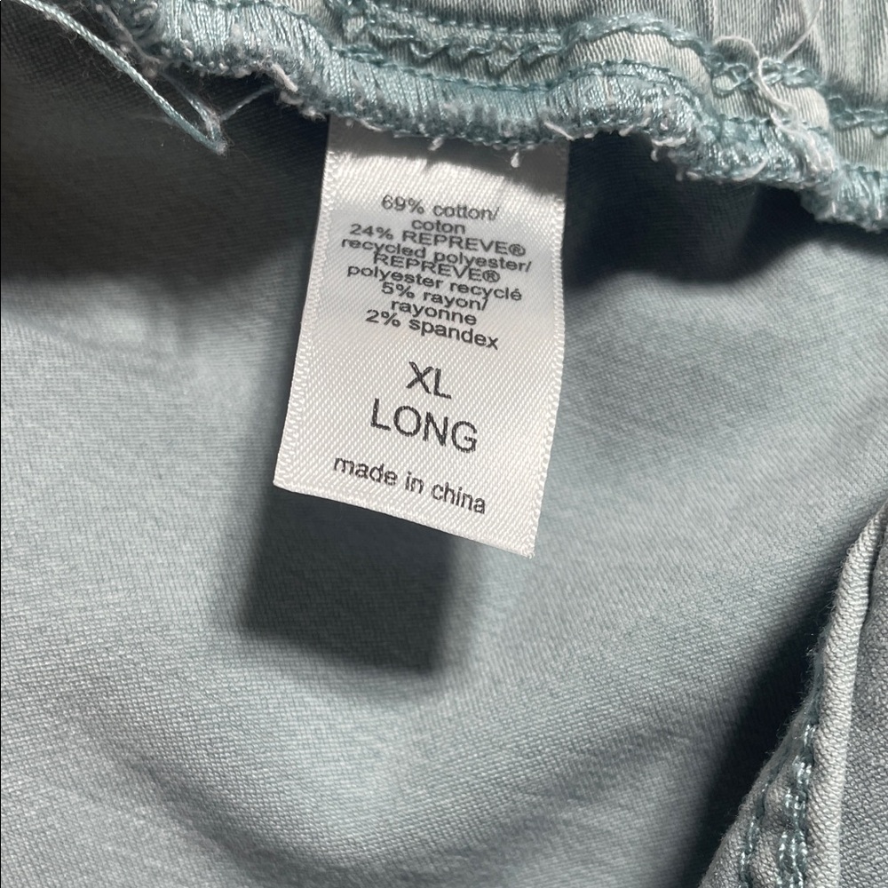 Maurices Women's Drawstring Joggers in Slate Blue-Green XL Long - Picture 8 of 9
